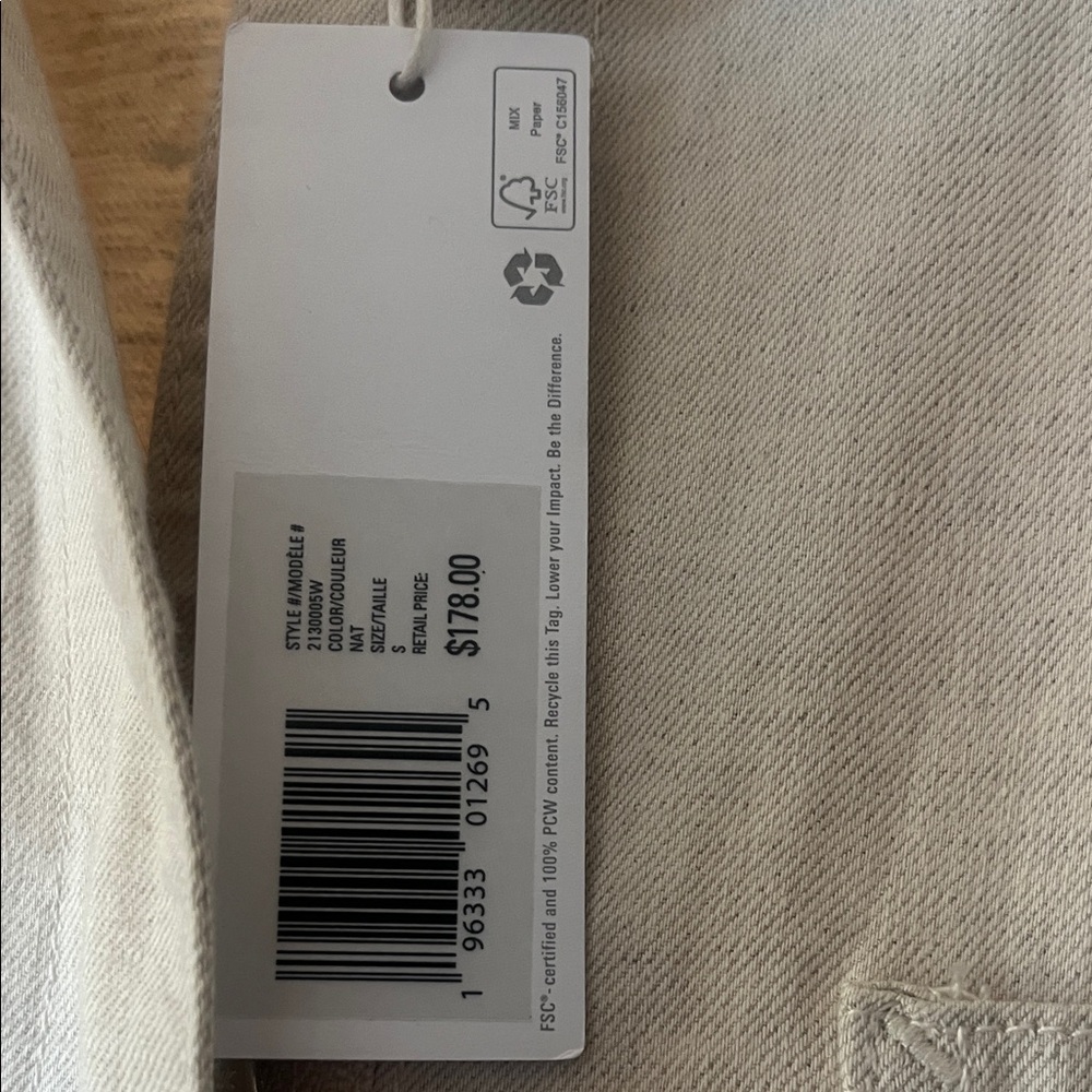 Outerknown Cream Jumpsuit BNWT - Picture 2 of 10